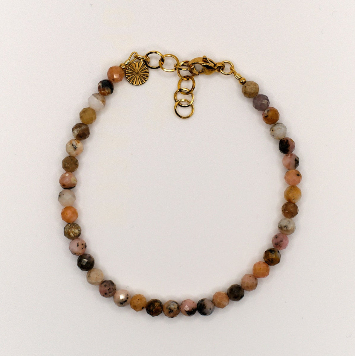 Armband Hannah - Opal - Edelstahl - bunt