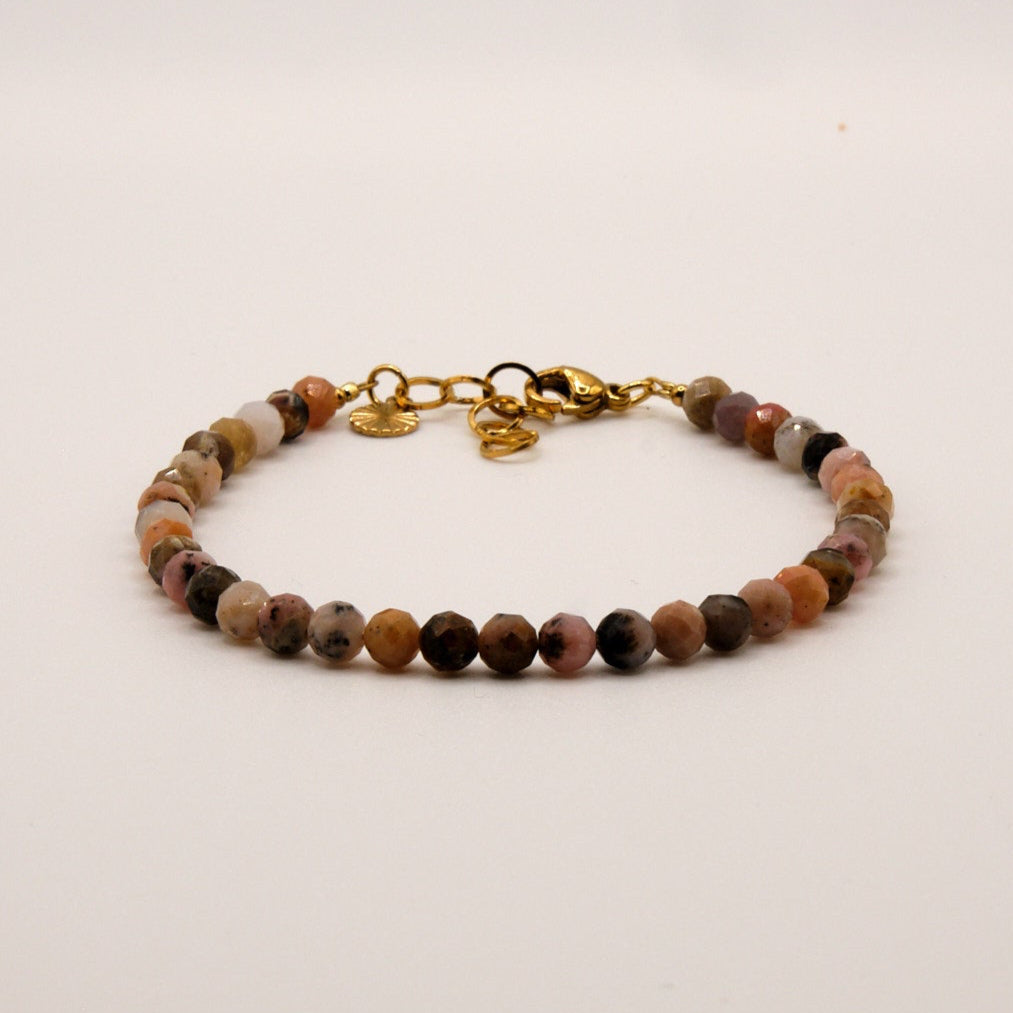 Armband Hannah - Opal - Edelstahl - bunt